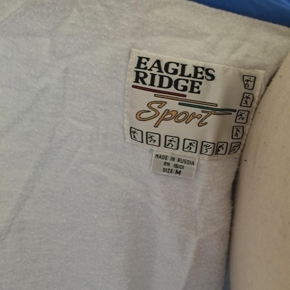 Vintage Eagle Ridge Sport Blue Windbreaker Size M - Picture 7 of 8